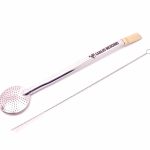 Bomba Inox Personalizada com Biqueira Ouro