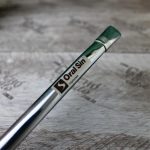 Bom para Chimarrão Inox Gravada Jateada Personalizada Brinde Fabricação