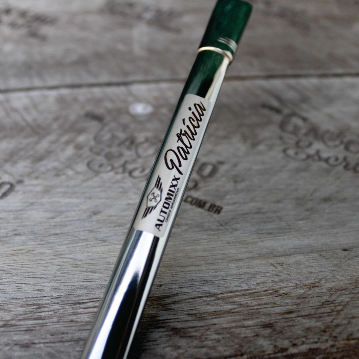 Bom para Chimarrão Inox Gravada Jateada Personalizada Brinde Fabricação