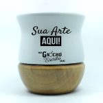 Cuia em Madeira Imbuia Premium