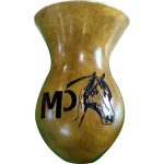 Cuia Porongo Sem Pé Bocal Queimado Personalizada