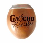 Cuia Coquinho Uruguaio Bocal Inox Personalizada