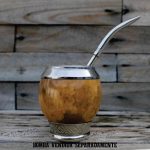 Cuia Coquinho Uruguaio com Bocal Inox Base em Metal - Imagem 10