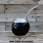 Cuia Coquinho Uruguaio com Bocal Inox Base em Metal - Imagem 9