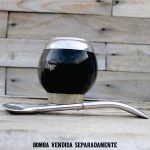 Cuia Coquinho Uruguaio com Bocal Inox Base em Metal - Imagem 8