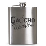 Porta Whisky 7 oz 210 ml inox Personalizado Laser