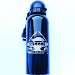 Squeeze Inox 500 ml Personalizado com Mosquetão