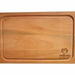 Tábua em Eucalipto 45 x 30 cm com Canaleta