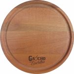 Tábua De Corte Redonda com Cava 23 cm