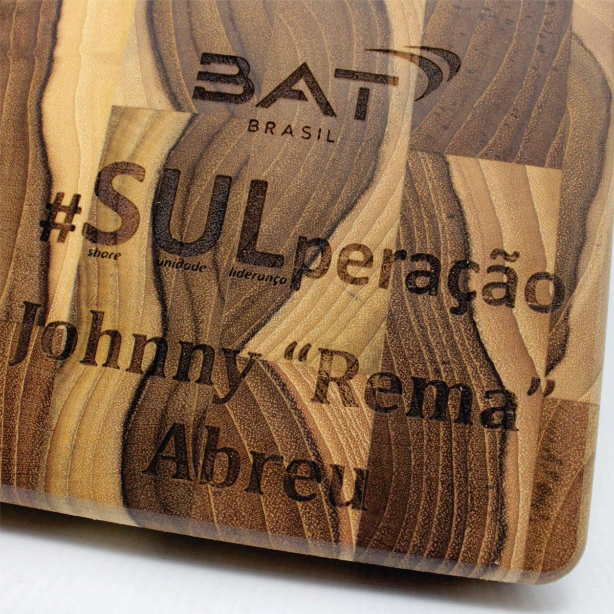 Tábua Teca Stolf Personalziada Laser Representanet Atacado