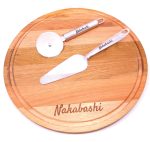 Kit Pizza Personalziado Tábua Cortador Espátula Atacado Fábrica