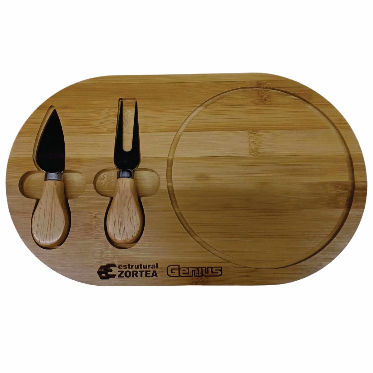 Kit Queijo Bambu Garfo Faca Tábua Frios Fábrica Atacado Personalizada Casamentos Festas Eventos
