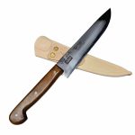 Faca Artesanal Cabo MAdeira âmina Aço Carbono 6" Cozinah Brindes Eventos Fábrica Atacado 1006CM