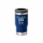 Copo Térmico Inox 380ml Porta Lonkg neck Porta Lata Personalizado Atacado Brindes Promocional Lote Eventos Distribuidora