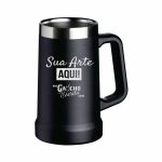 Caneca Chopp Inox Stanley Personalizaada Alemã Bier Distribuidora Atacado Brindes Promocional Alça