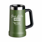 Caneca Chopp Inox Stanley Personalizaada Alemã Bier Distribuidora Atacado Brindes Promocional Alça