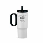 copo térmico personalizado 750ml inox branco personalziado atacado