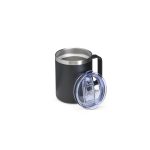 Caneca térmica em inox personalizada 350 ml com pintura powder coat e gravação a laser 06061B Brindes Café