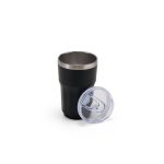 Copo térmico em inox colorido com isolamento térmico tampa 08114