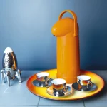 garrafa térmica nobile mor 1 litro personalizada com bomba de pressão para chimarrão e cozinha