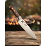 Faca 8" em Aço Inoxidável e Cabo em Madeira MOR - Imagem 3