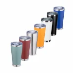 Copo Térmico 800 ml Inox Personalizado com Tampa 09242 Cores