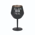 Taça Térmica Inox Base Removível Personalizada 15282 Preto